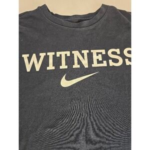 Nike Dri Fit Witness LeBron James Inspired T Shirt Mens XXL‎ Black
